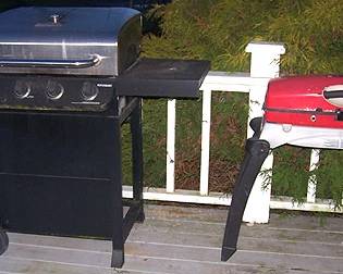 Charbroil grill, Thermos Grill 2 go.