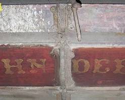 Stenciling on drill