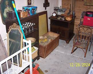 Items inside granary