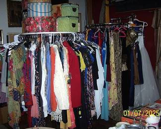 More clothes (some formal and semi formal, some designer)
