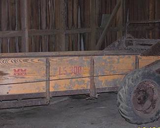 Minneapolis Moline manure spreader