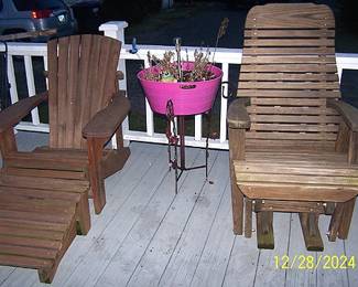 Adirondack chairs