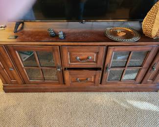 Media Credenza Cabinet.