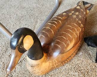 Handcrafted Duck signed.