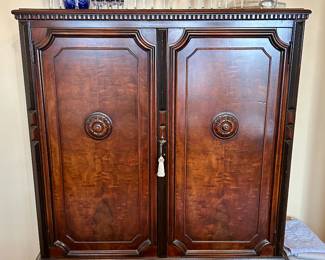 Wonderful Antique Berkey & Gay Bar Cabinet