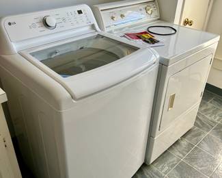 NEW LG top-loading washer 