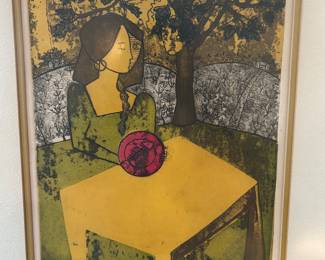 Beautiful original framed artwork 