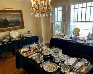 HUGE selection of silverplate 