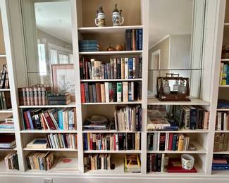 Large collection of antique books, art books, & coffee table books