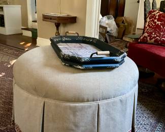 Beautiful oversized ottoman