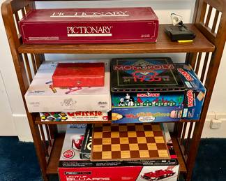 Selection of boardgames 