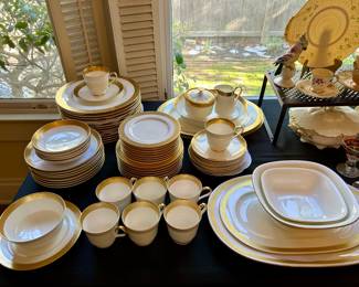 Large set of  Mikasa “Harrow” China - perfect condition 