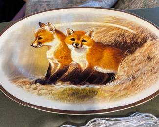 Fox serving dish by National Wildlife Federation