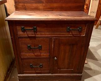 Antique vanity
