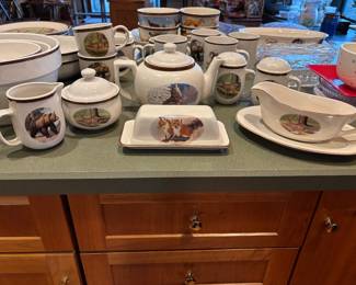National Wildlife Federation dish set, with serveware