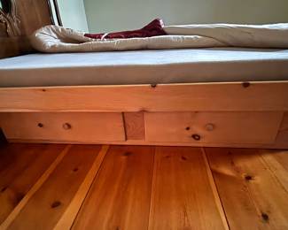 Photo of the storage drawers