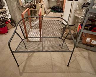 Outdoor bench
