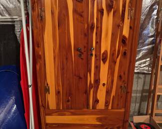 2 Cedar storage closets