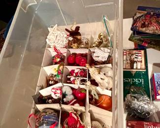 Christmas tree ornaments