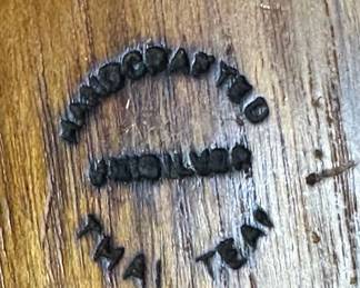 Handmade Unisilver Thai Team Teakwood Bowl