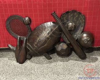 Metal Sports Wall Art