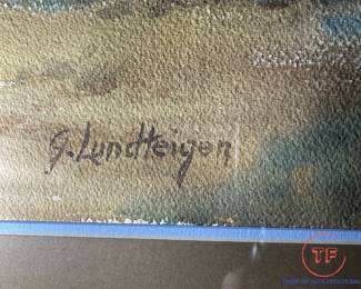 Original Watercolor by G LUNDTEIGEN