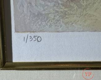 DAVID SCHLUSS Limited Edition (1/350) Signed Serigraph "Sonata"