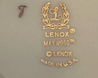LENOX Maywood China