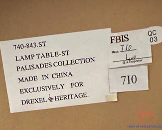 Vintage DREXEL Palisades Collection Side Table