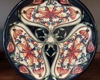 MOORCROFT Florian Pottery Plate