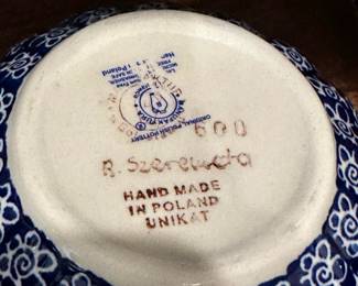 Handmade Polish Pottery