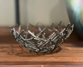 MICHAEL ARAM Thatched Twig Bowl