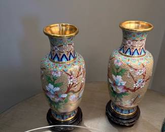 Cloisonne Vases