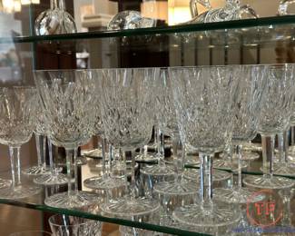 WATERFORD Crystal Wine Clarinet Stemware