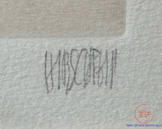 AL HIRSCHFELD Signed Limited Edition Etching "Zero Mostel"