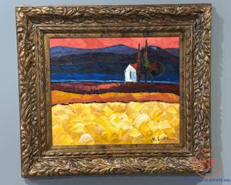 Original Oil on Canvas Signed N. SEIDOL