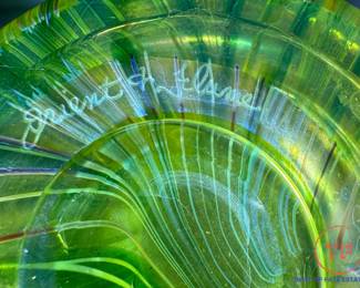 ORIENT & FLUME Studio Art Glass Vase