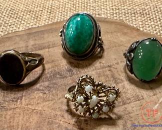 GOLD and Sterling SILVER Rings