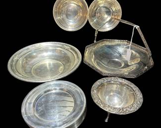Sterling SILVER Serving Pieces