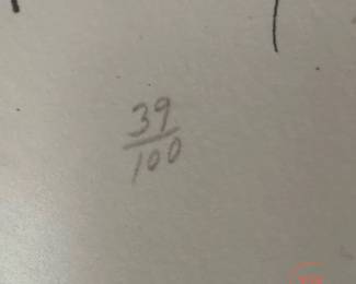 AL HIRSCHFELD Signed Limited Edition Lithograph "Waiting for Godot"