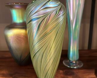 ORIENT & FLUME Studio Art Glass Vase