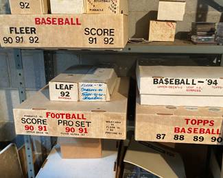 BASEBALL AND FOOTBALL CARDS