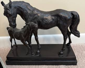 Horse and Colt figurine