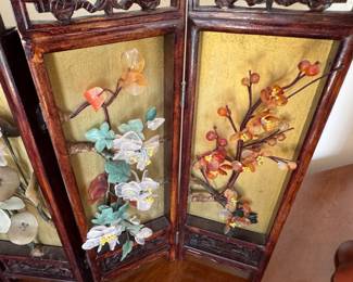 Soapstone 3d folding screen