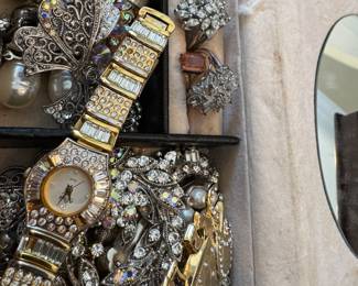Lots of costume jewelry