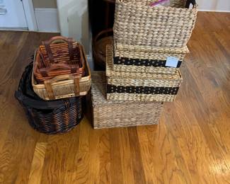 All types storage baskets