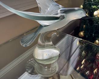 Gorgeous glass bird