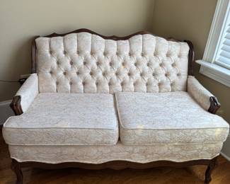 French provencial love seat