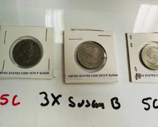 Susan B Coins 