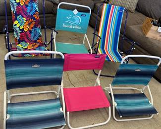 Folding Beach Chairs 